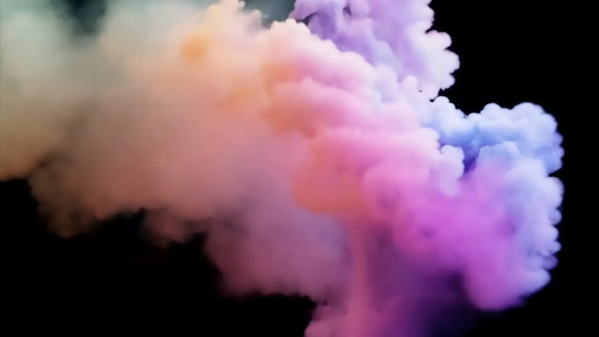 Pastel Smoke Explosion Transition for Festival and Event Promos